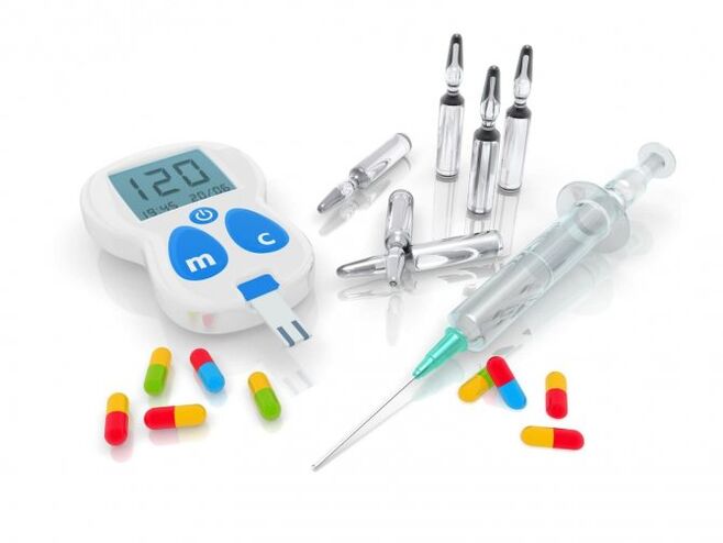 Various drugs for the treatment of diabetes